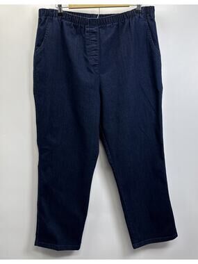 Allison Daley jeans womens size 16s straight leg modern fit stretch waistband